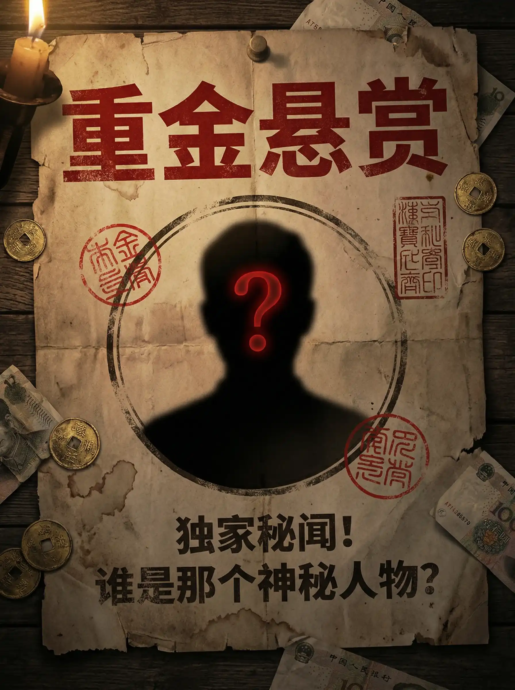 吃鸡巴 - 重金悬赏线索征集令